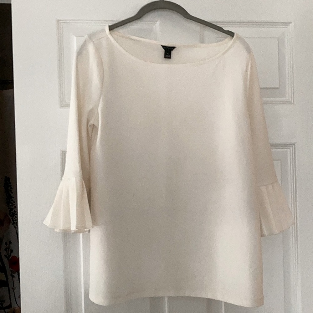 Ann Taylor Ivory Blouse